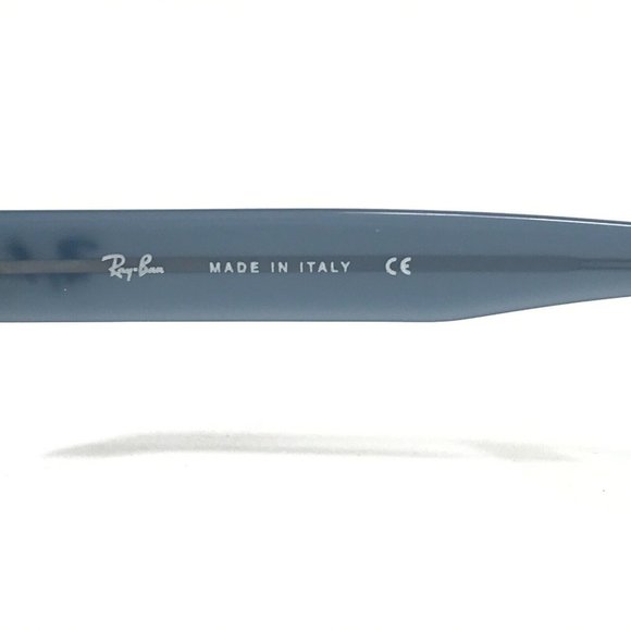 Ray-Ban RB5041 2119 Eyeglasses Frames Clear Blue Orange Rectangular 50-15-135 - Picture 8 of 12